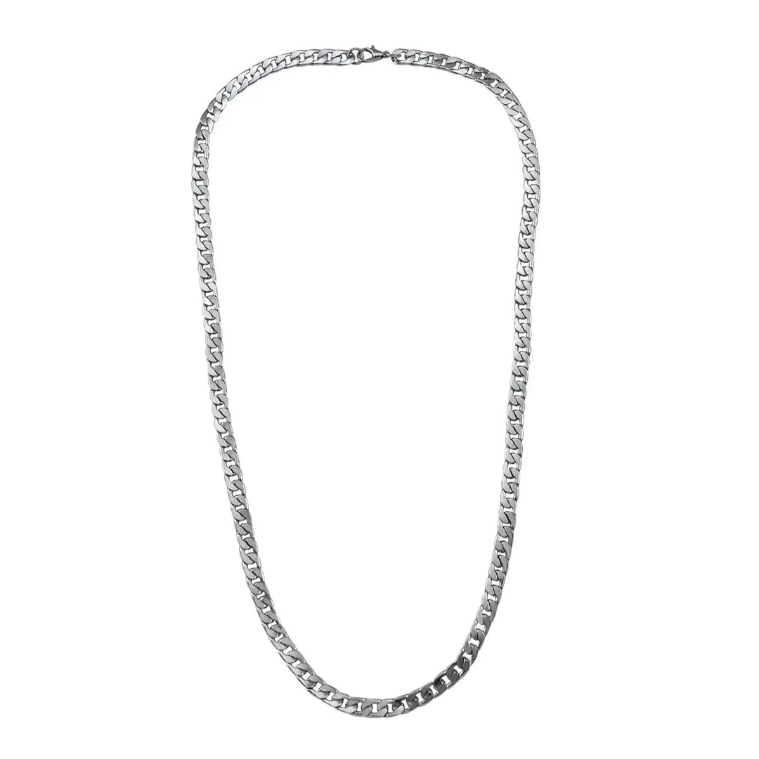 Alan Silver Long Chain - Salty Accessories