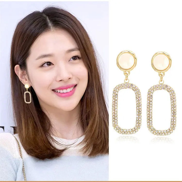 Alluring Zirconia Earrings