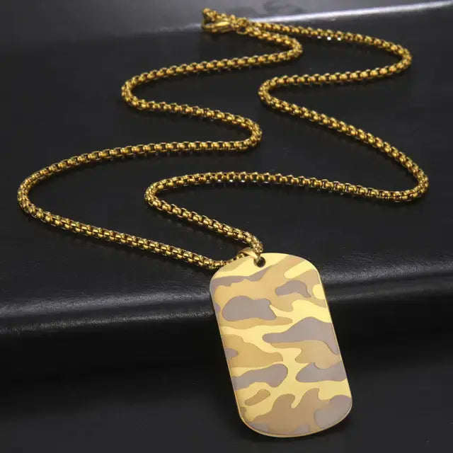Alpha Alloy Dog-Tag Chain - Salty Accessories