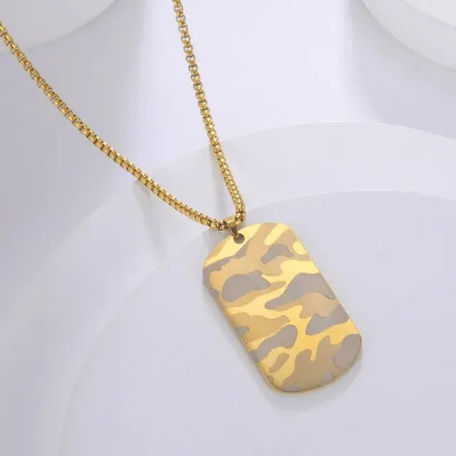 Alpha Alloy Dog-Tag Chain - Salty Accessories