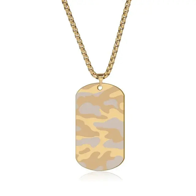 Alpha Alloy Dog-Tag Chain - Salty Accessories