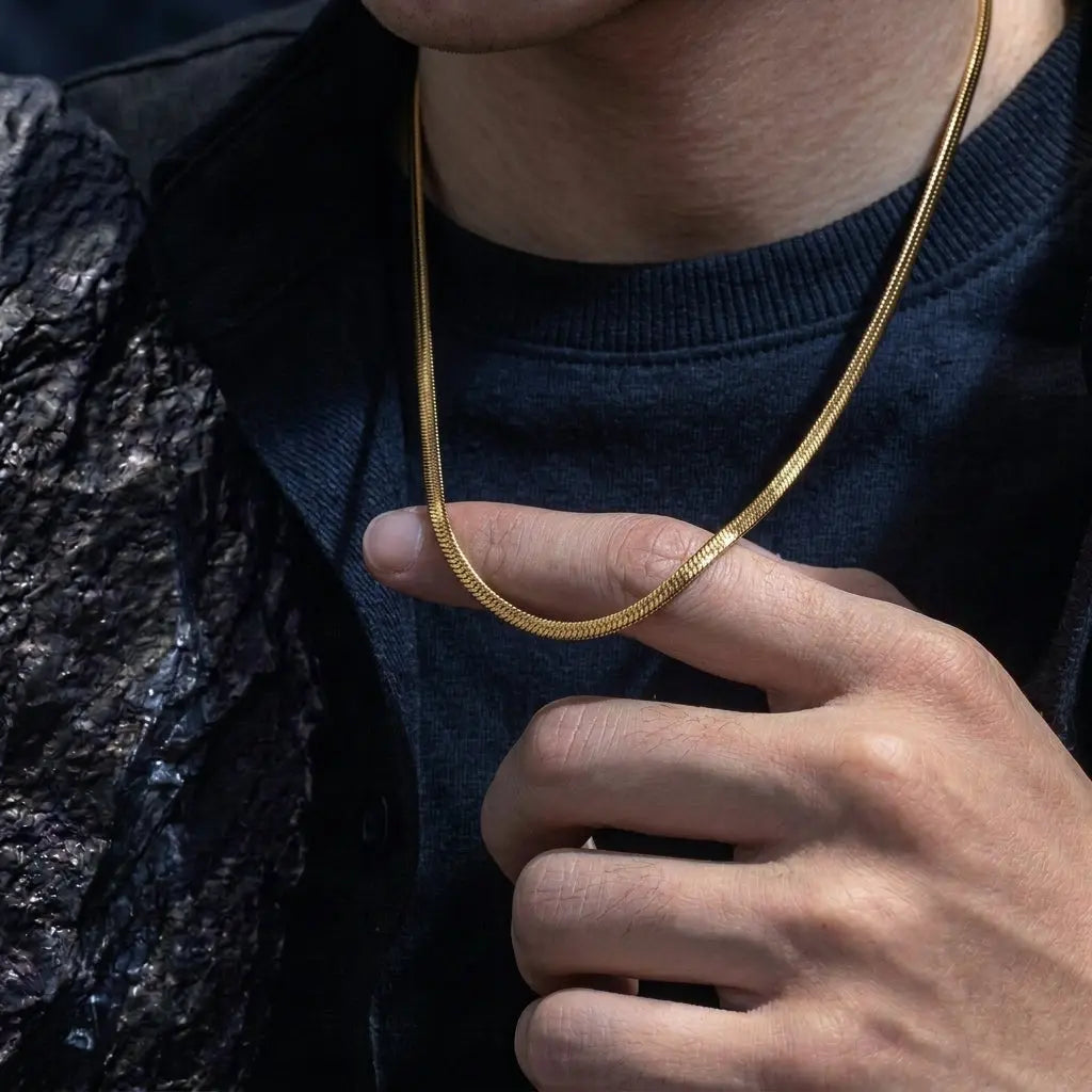 Alpha Blaze Mens Chain & Bracelet Combo | Salty
