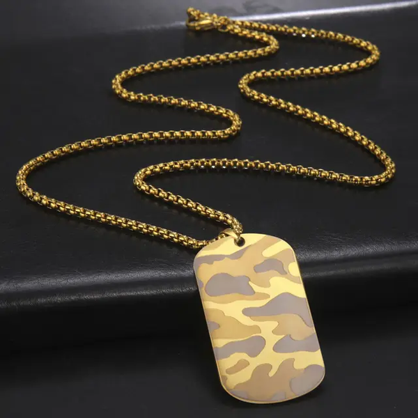 Alpha Alloy Dog-Tag Chain