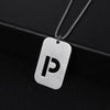 Dainty Alphabet Pendants - Salty Accessories