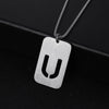 Dainty Alphabet Pendants - Salty Accessories