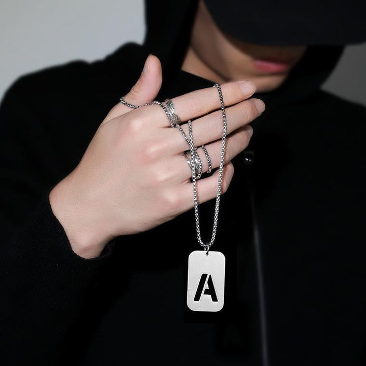 Dainty Alphabet Pendants