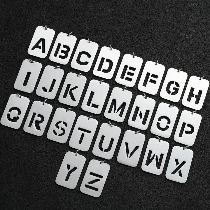 Dainty Alphabet Pendants