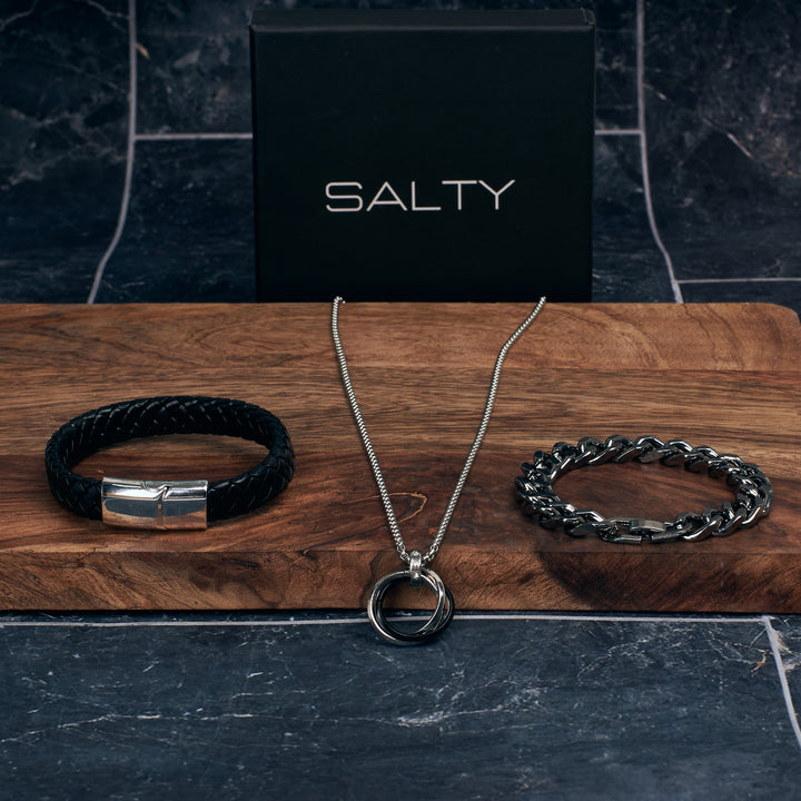 Gravity Loop Leather and Steel Trio Combo Set