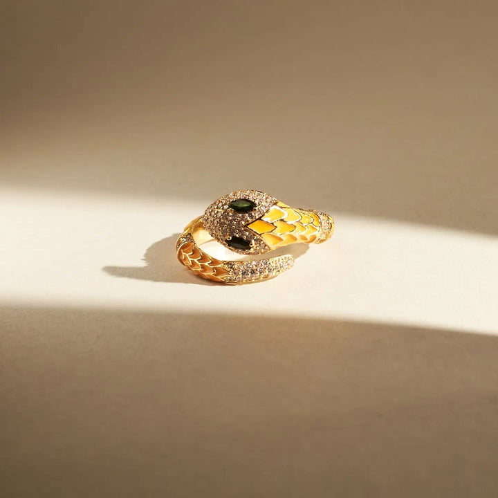 Amber Snake Ring | Salty