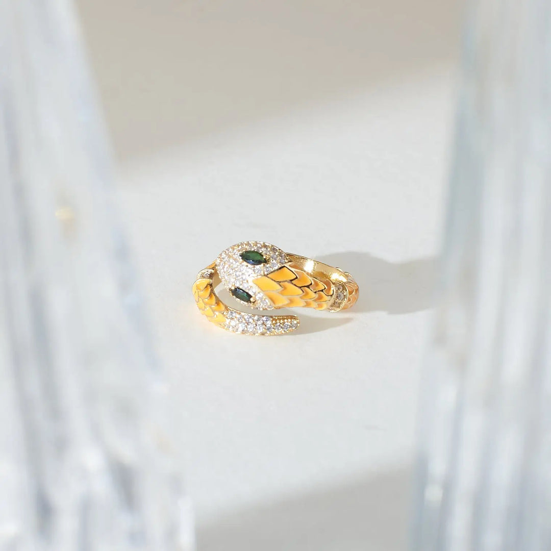 Amber Snake Ring | Salty