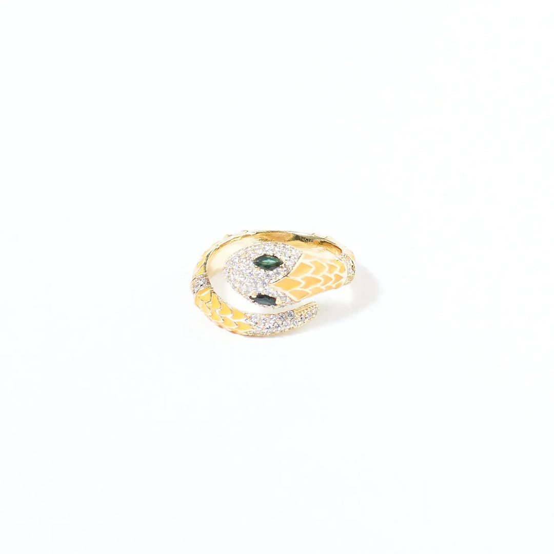 Amber Snake Ring | Salty