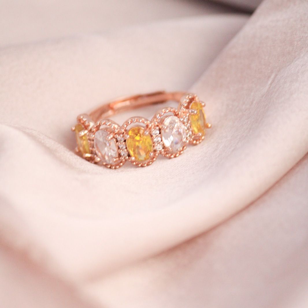 Amber Statement Ring