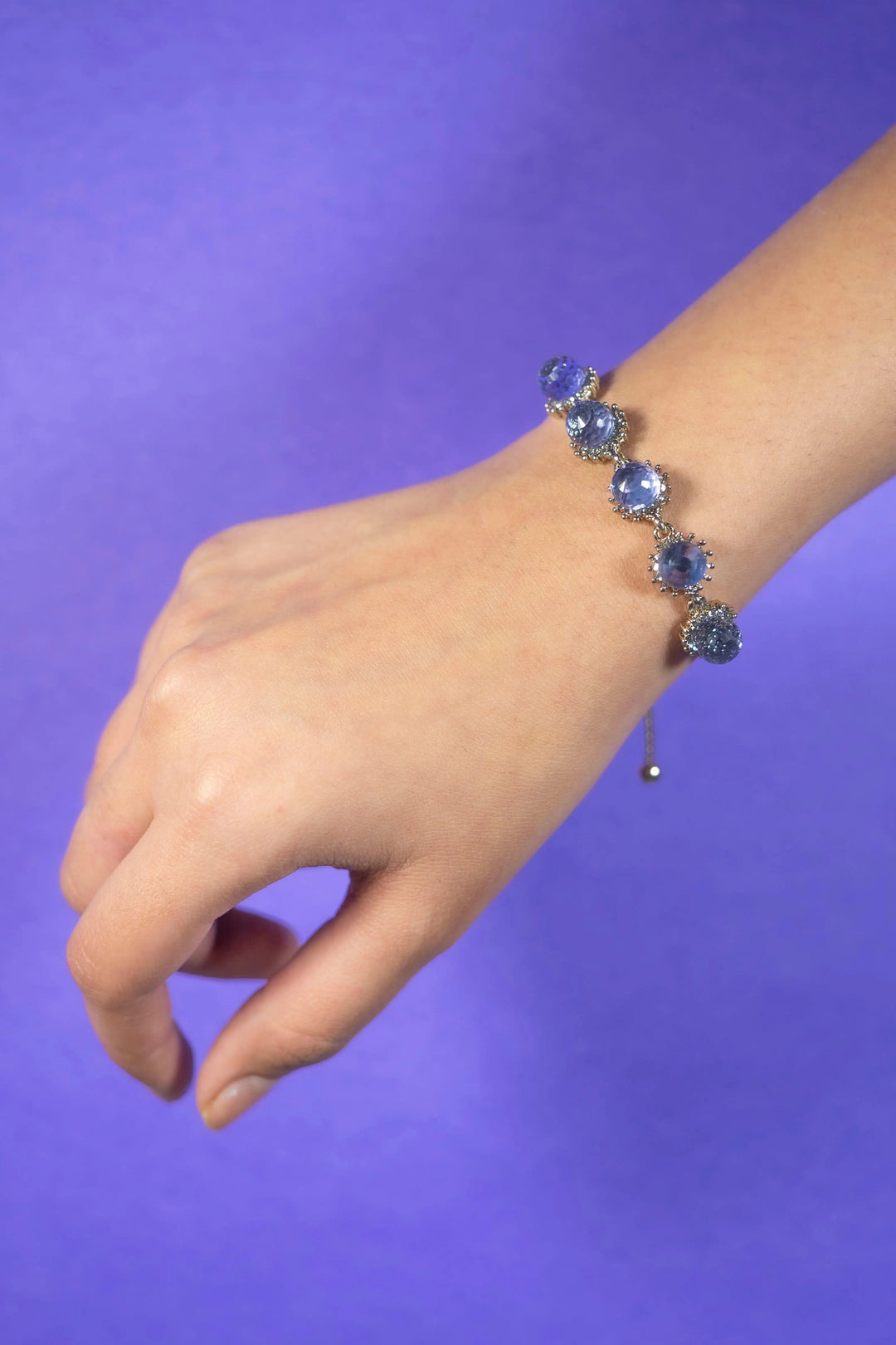 Amethyst Natural Crystal Bracelet - Salty Accessories