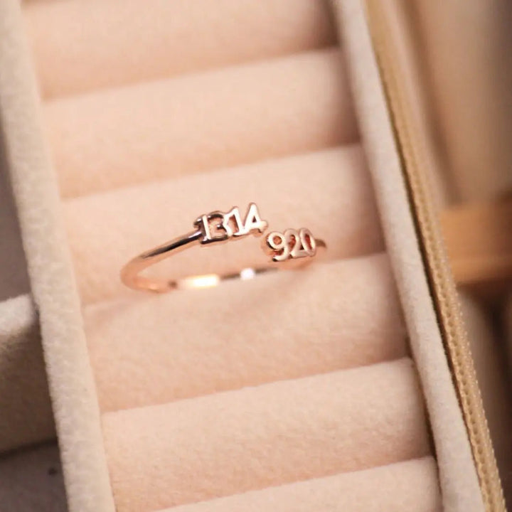 Angel Numbers Ring - Salty Accessories