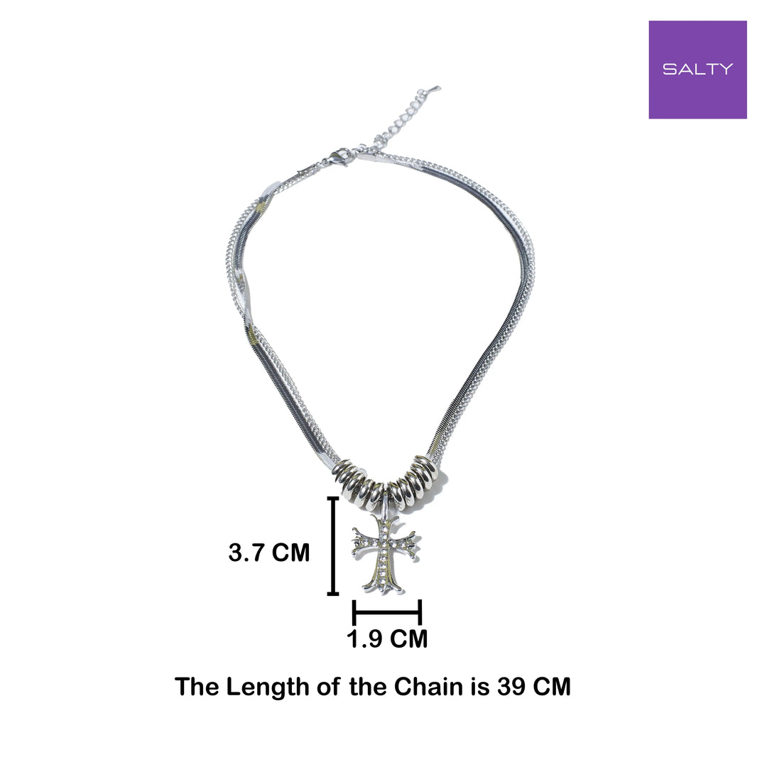 Angelic Adornment Silver Chain - Salty Accessories