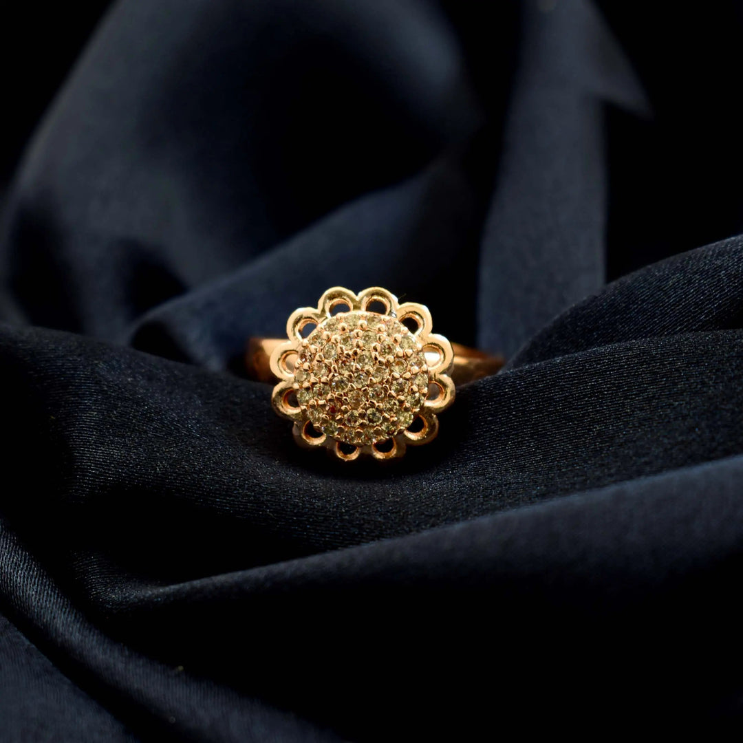 Angelica Spinner Ring - Rose Gold - Salty Accessories