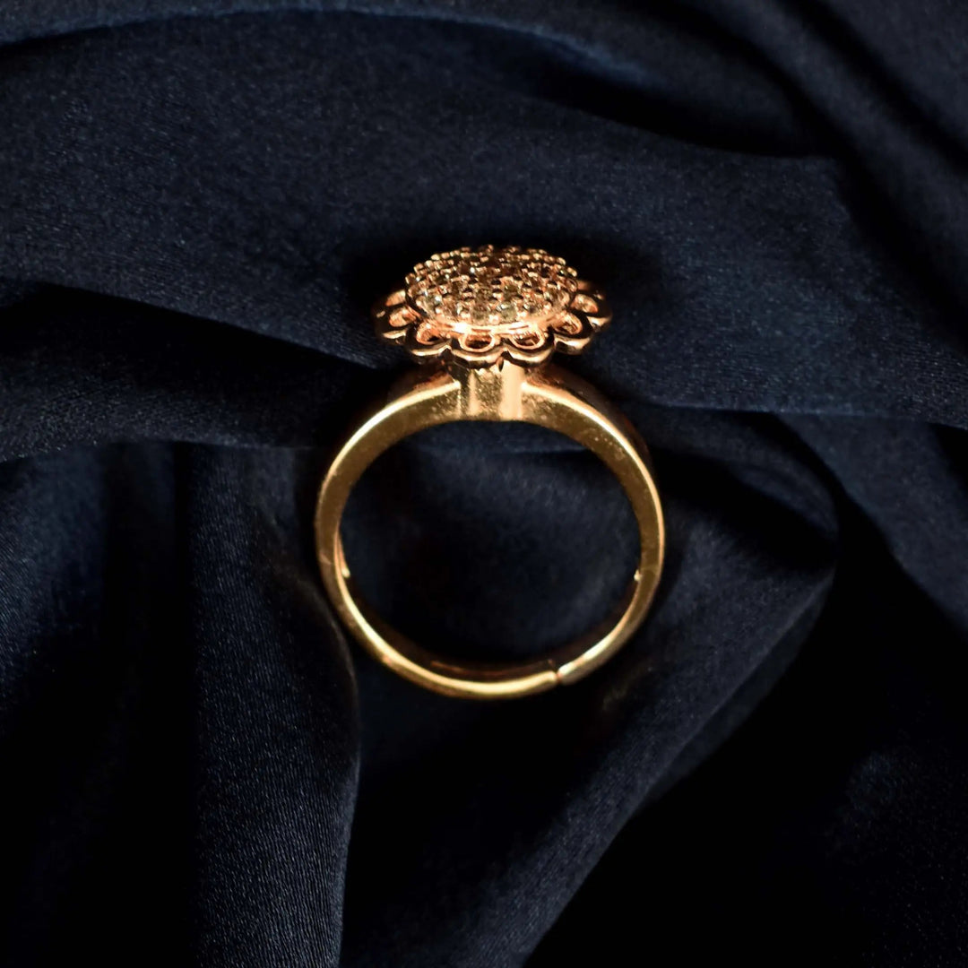 Angelica Spinner Ring - Rose Gold - Salty Accessories
