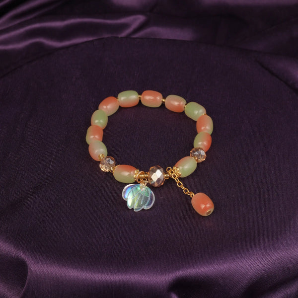Angelite Soothing Beaded Bracelet