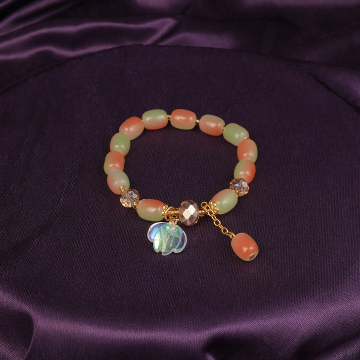 Angelite Soothing Beaded Bracelet - Salty Accessories