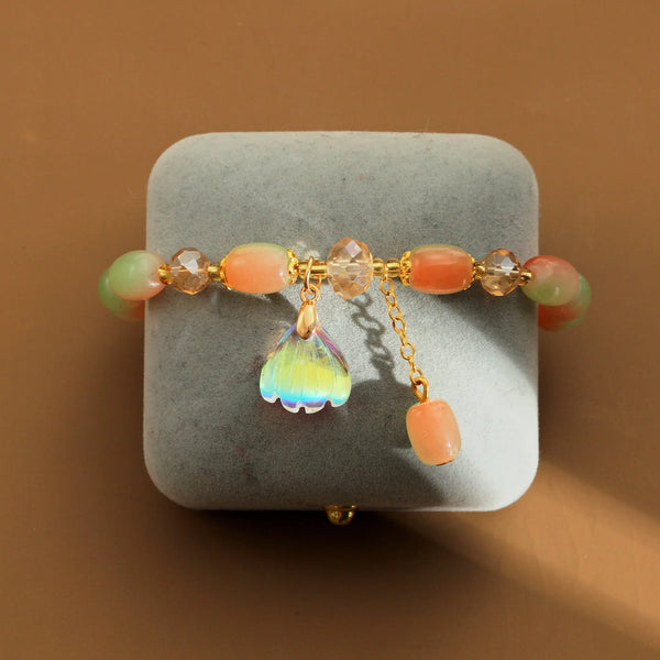 Angelite Soothing Beaded Bracelet