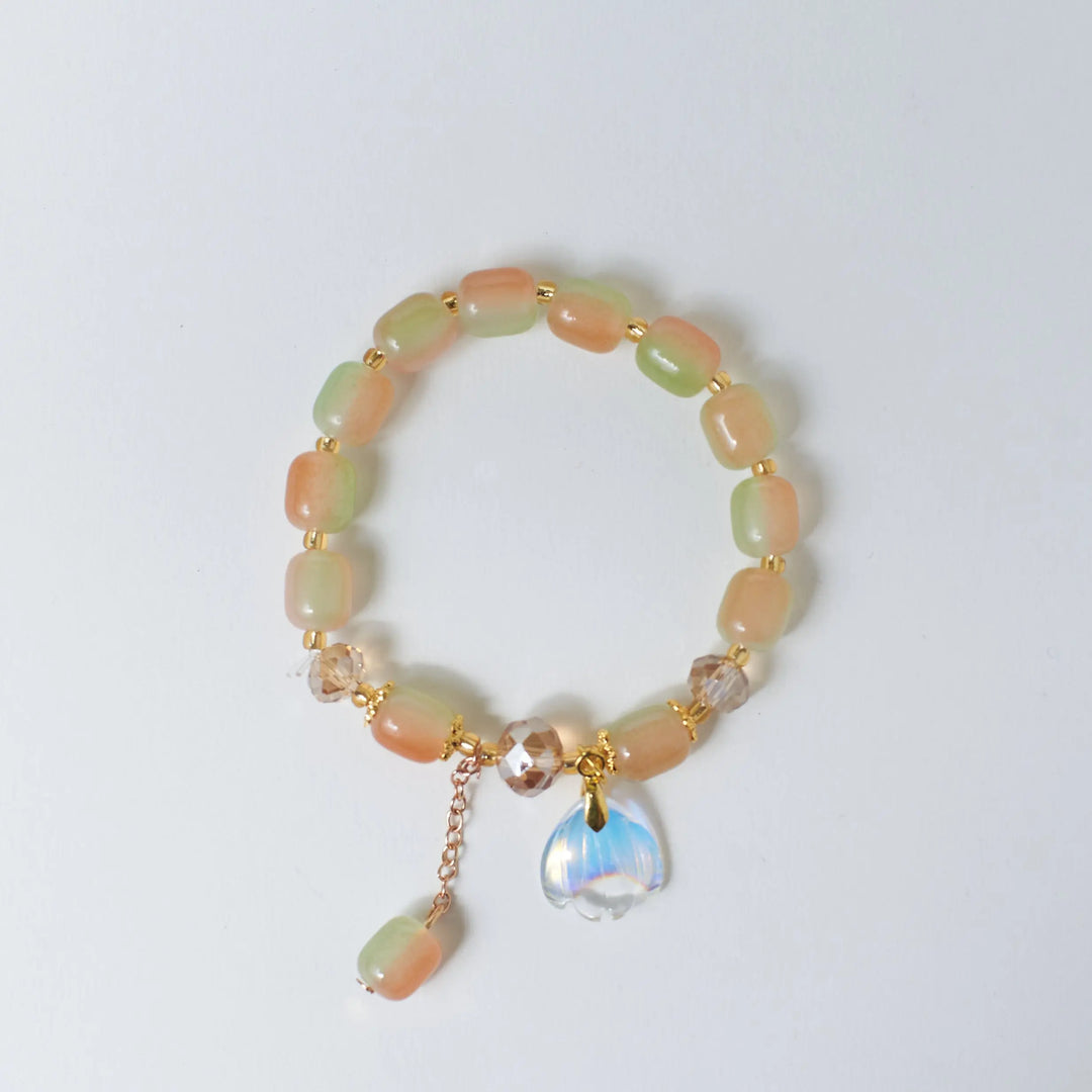 Angelite Soothing Beaded Bracelet - Salty Accessories