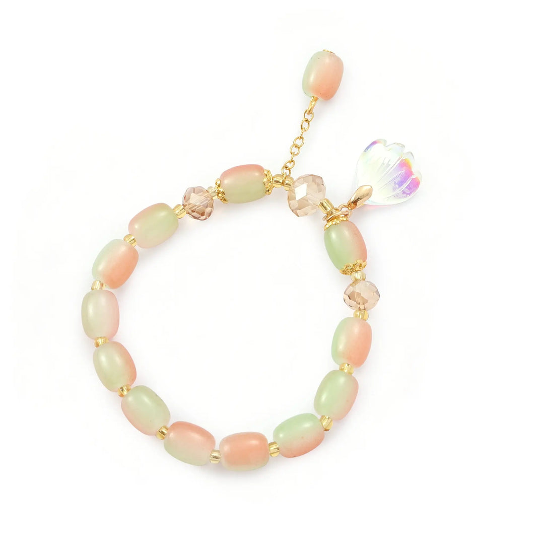Angelite Soothing Beaded Bracelet - Salty Accessories