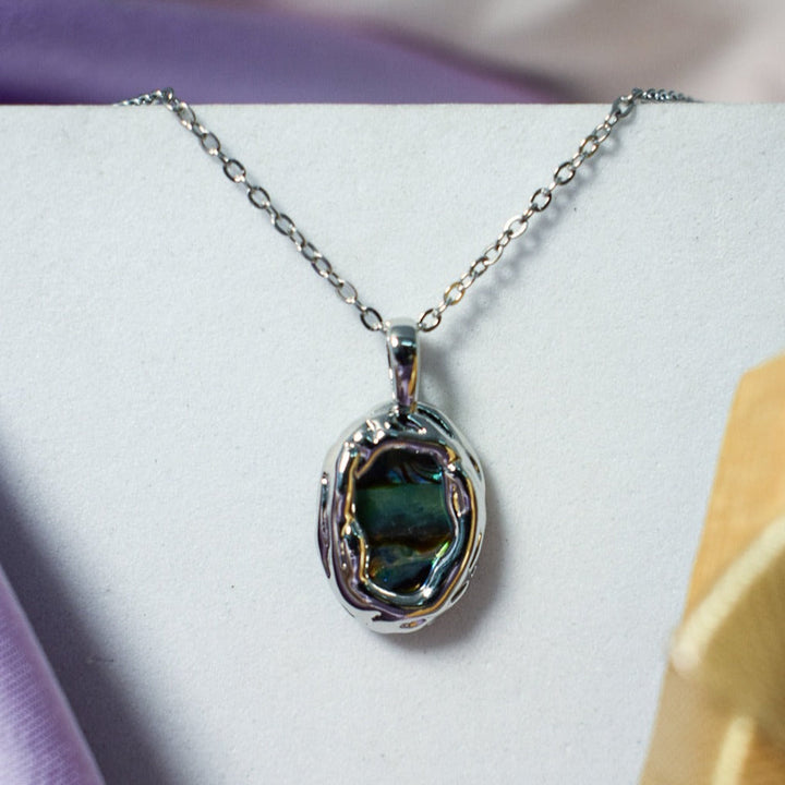 Antique Silver Mystic Magical Crystal Necklace - Salty Accessories