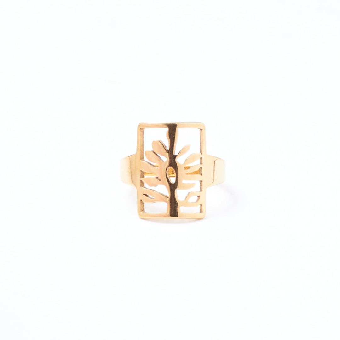 Antique Square Symphony Ring