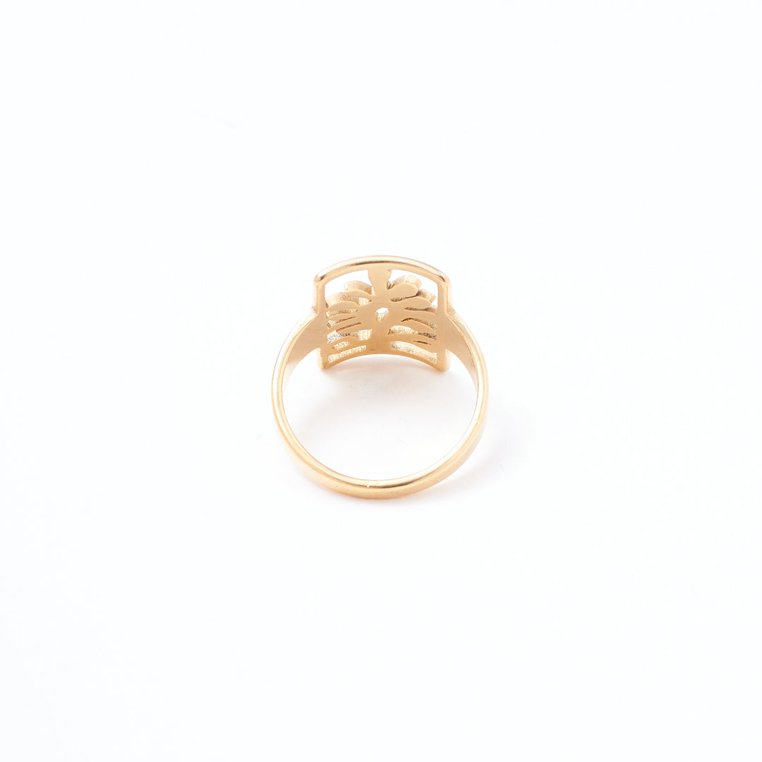 Antique Square Symphony Ring Salty