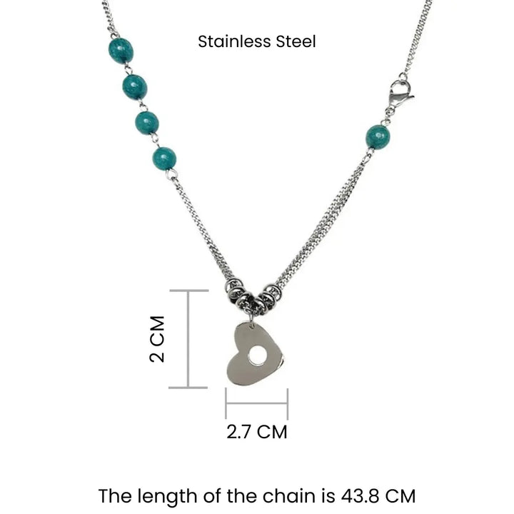 Aqua Allure Charm Necklace | Salty