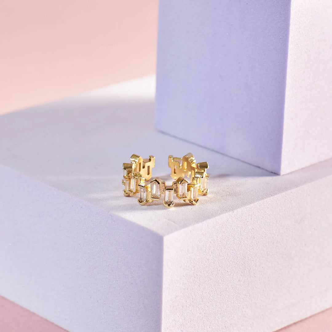 Arabella Diamond Ring - Salty Accessories