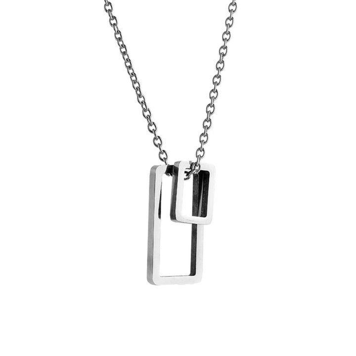 Architectural Contrast Silver Chain Salty Alpha