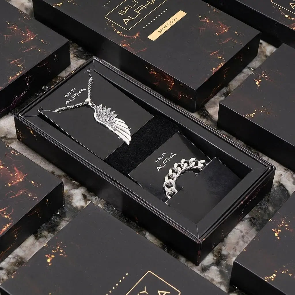 Argent Noir Mens Jewellery Set | Salty