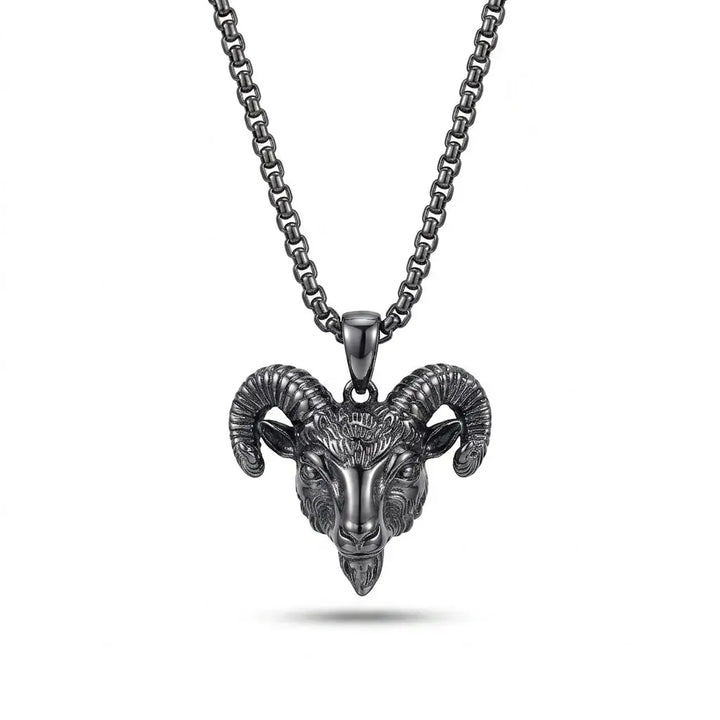Aries Zodiac Pendant Necklace | Salty