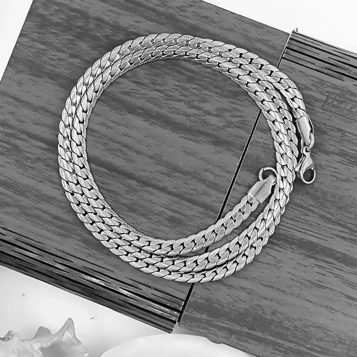 Aster Silver Chain - Salty Accessories