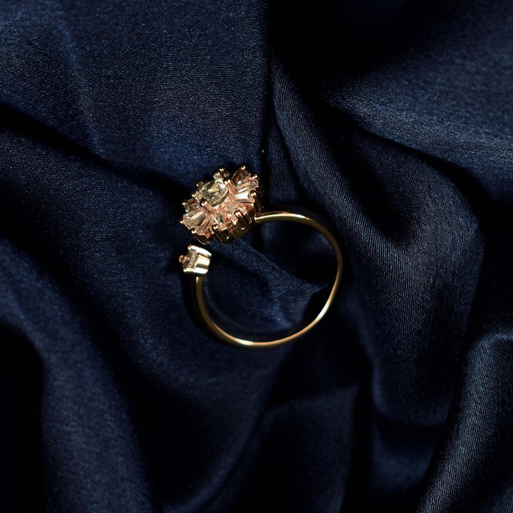 Aster Spinner Ring - Rose Gold - Salty Accessories