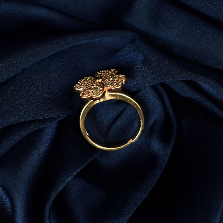 Aubrieta Spinner Ring - Rose Gold - Salty Accessories