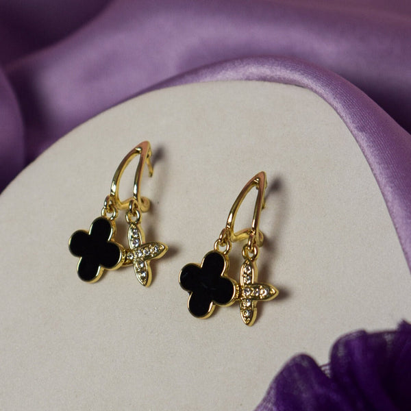 Aureate Clover Whispers Earrings