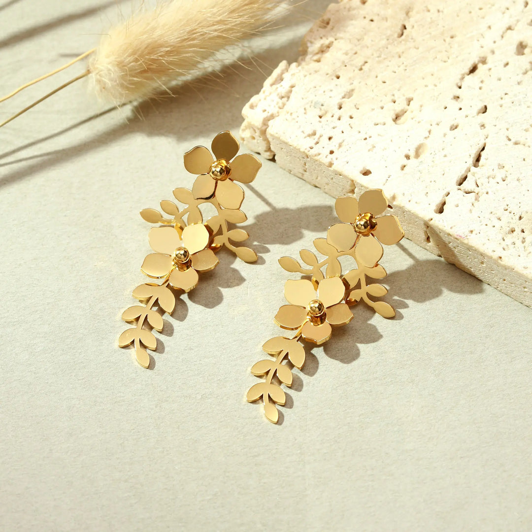 Aurelia Blossom Trail Earrings | Salty