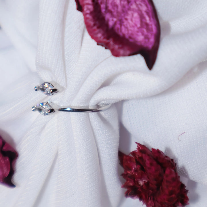 Aurora Crystal Band - Silver - Salty Accessories
