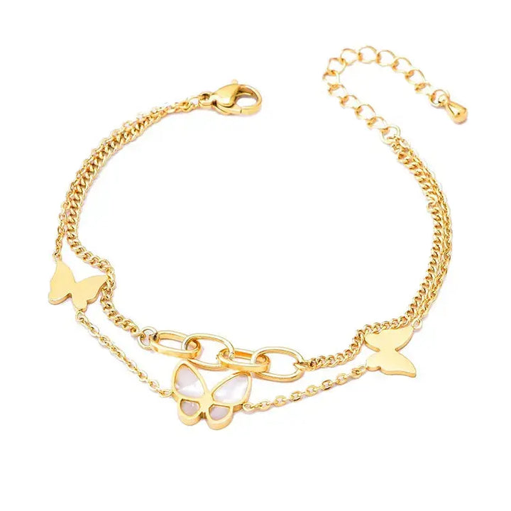 Ava Golden Bracelet - Salty Accessories