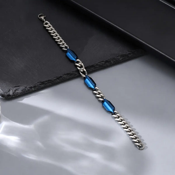 Azure Apex Link Bracelet