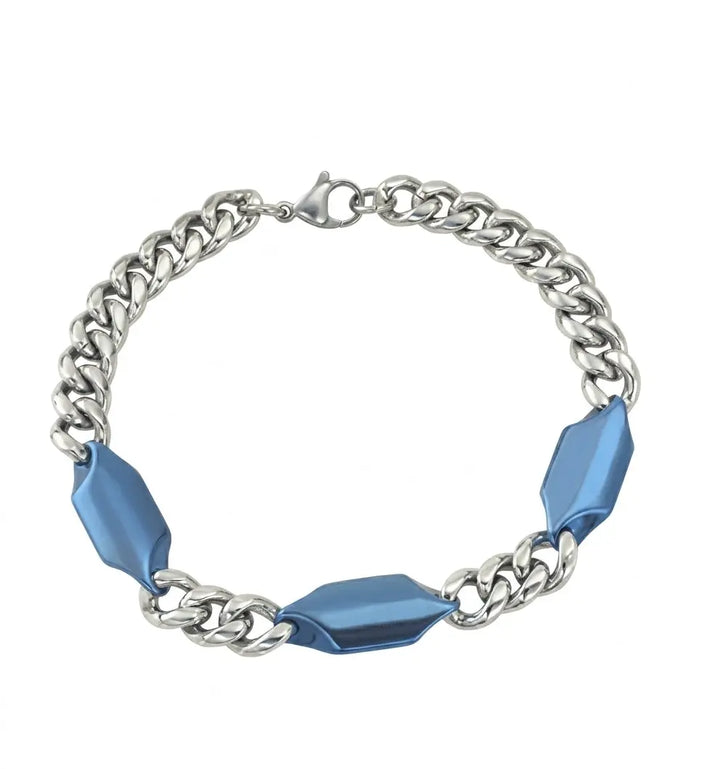 Azure Apex Link Bracelet | Salty