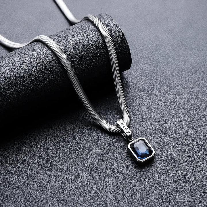 Azure Echo Pendant Necklace | Salty