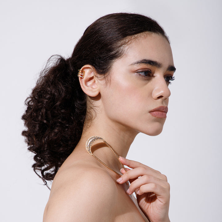 Pop Star Bun Pin and Cuff Combo