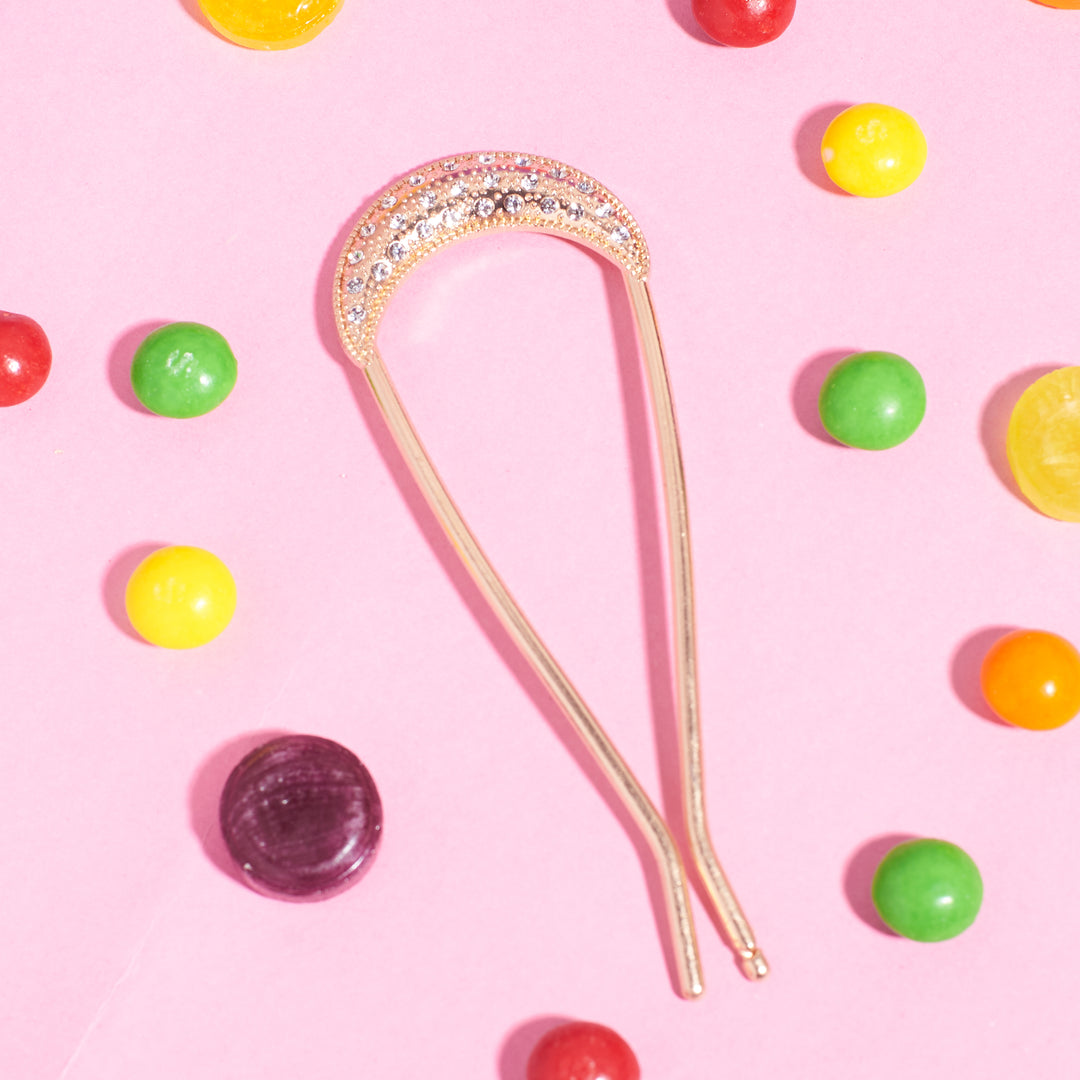Pop Star Bun Pin and Cuff Combo