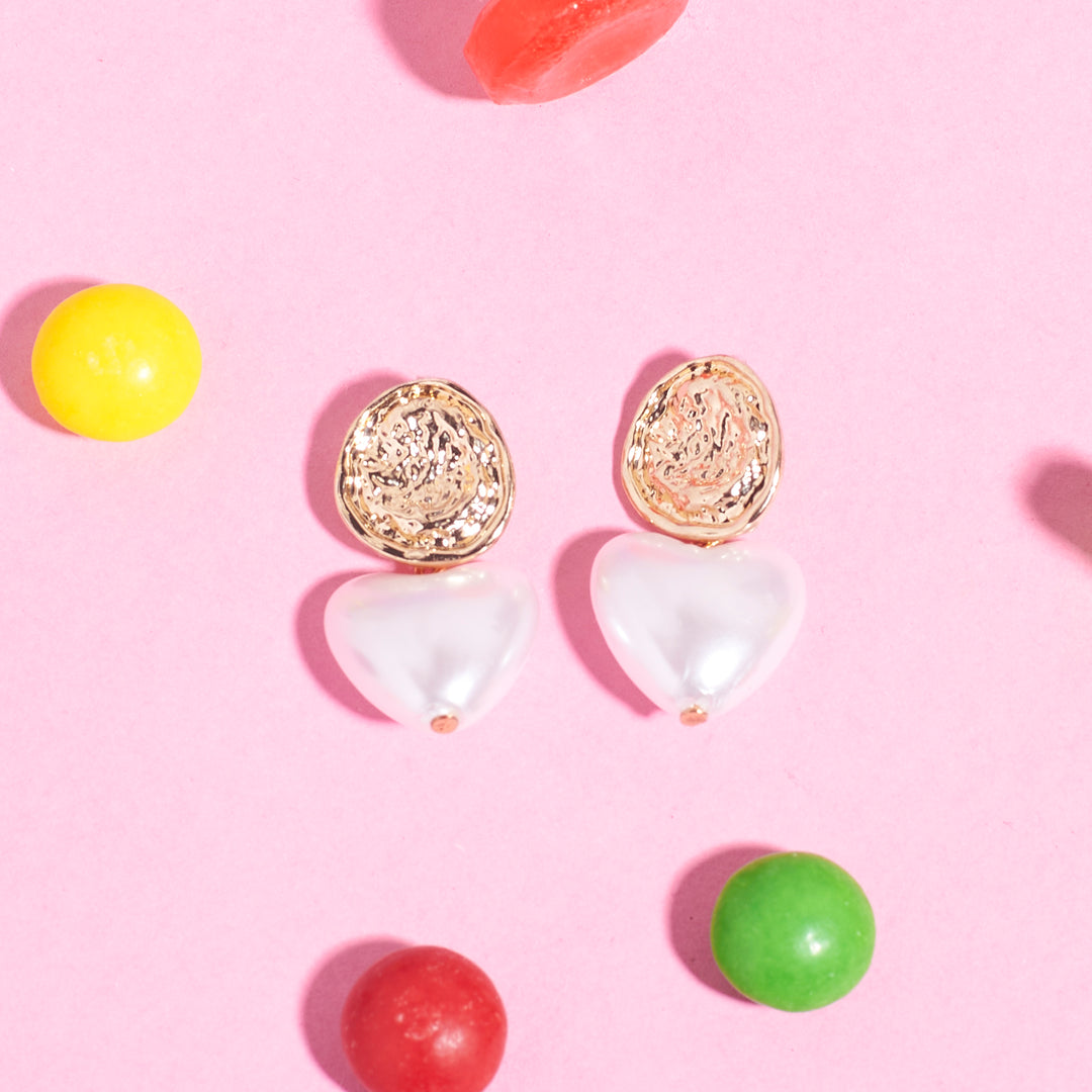 Retro Romance Hair Pin and Earrings Set
