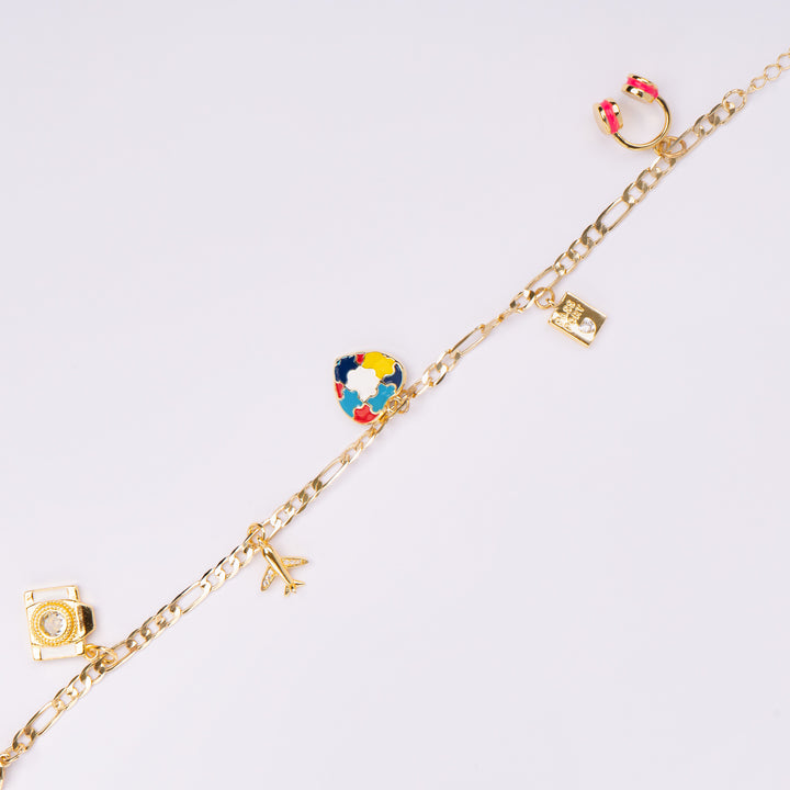 Wanderlust Charm Bracelet