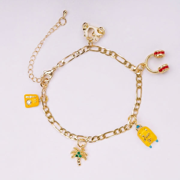 Vacay Season Charm Bracelet