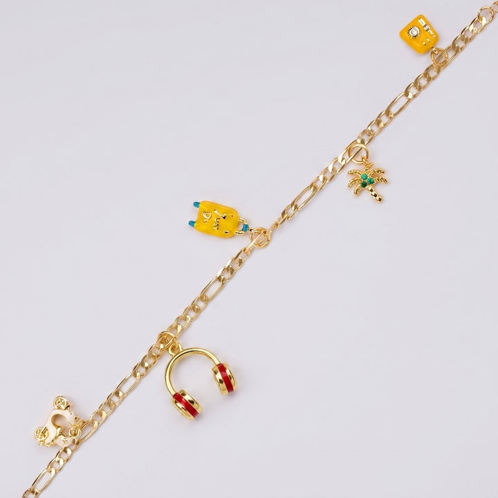 Vacay Season Charm Bracelet